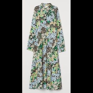 H&M Floral Midi Dress